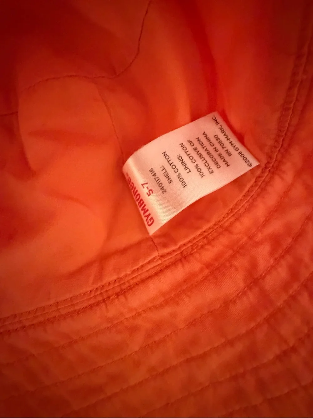 Gymboree peach orange